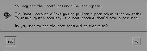 After this, you will select the root password.