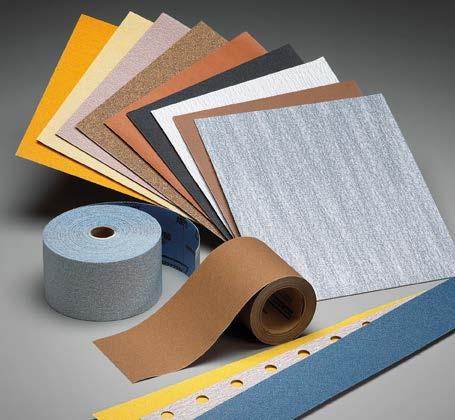 CATEGORY DEFINITION Paper sheets and rolls are engineered for optimum performance when sanding metal, wood, composites and painted surfaces.