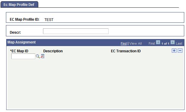 Mapping EDI Transactions Chapter 3 Ec Map Profile Def page To create a map profile, add the maps for all the transactions that you want partners with this map profile to use.