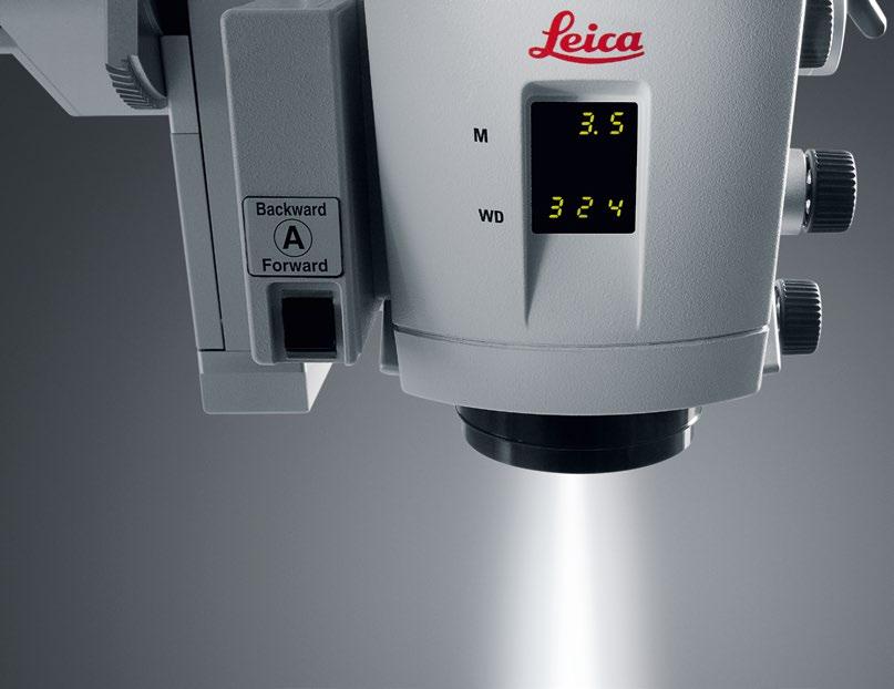 STAY FOCUSED ON PATIENT SAFETY The Leica M530 OH6 offers innovative illumination solutions, fail safes and design features to help you optimize patient safety and minimize interruptions.