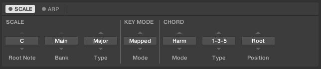 Playing and Editing Scales and Chords Setting the Chord Parameters Chord Type Semitones Added above Played Note Octave 12 Perf 4 (Perfect 4) 5 Perf 5 (Perfect 5) 7 Major 4 and 7 Minor 3 and 7 Sus 4