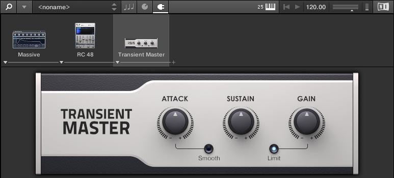 Software Overview MIDI Assignment Editor 1 2 Overview Plug-in Chain Panel (1) Plug-in chain: Shows the loaded Instrument and added Effects in horizontal arrangement.