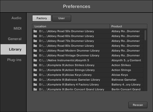 Global Controls and Preferences Preferences 7.5.
