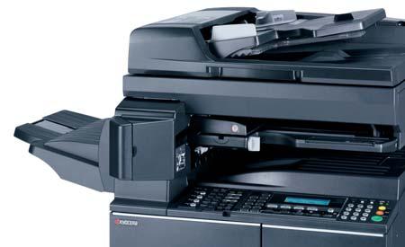 Reversing document processor DP-420 for double-sided originals Internal finisher DF-420