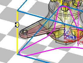 If Consider Components option is selected, the part cannot escape the boundaries of the printable area of the tray.