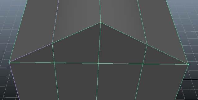 Constructing the Window Make sure that your object is selected (outlined in blue), but that nothing specific (such as faces, edges, or vertices) are selected.