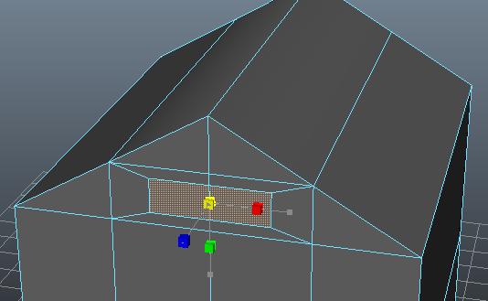 Go to Edit Mesh, and under the Face subsection choose Extrude. Before touching the extrude arrows at all, hit the R key.