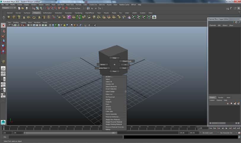 Selecting Parts of Objects Up until now, we have been modifying whole objects. You will now learn how to edit specific vertices, edges, and faces of an object.