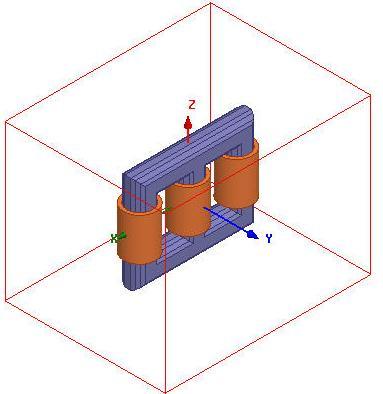 Transformer Core Loss Calculation in Maxwell 2D and 3D This example analyzes cores losses for a 3ph power transformer having a laminated steel core using Maxwell 2D and 3D.