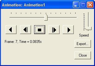 To Animate the Plot Select the menu item Maxwell 3D > Fields > Animate In Setup Animation window, Sweep Variable: Time Select values: Select the time range from 0.0805s to 0.