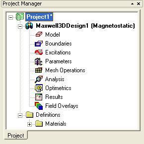 You can also create a new project using below options. 1. In an Maxwell window, click the On the Standard toolbar, or select the menu item File > New.