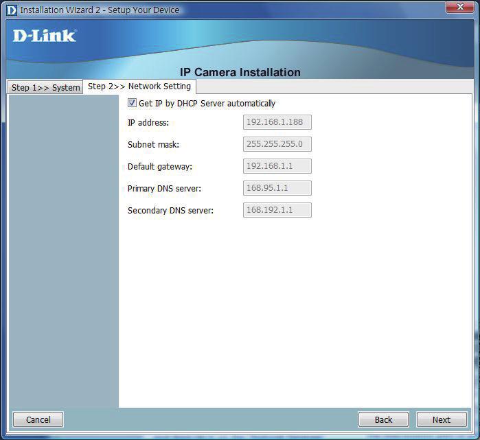 Check the Get IP by DHCP Server automatically box to obtain a new IP address