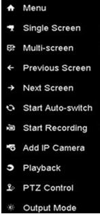 If the corresponding camera supports intelligent function, the Reboot Intelligence option is included when right-clicking mouse on this camera.