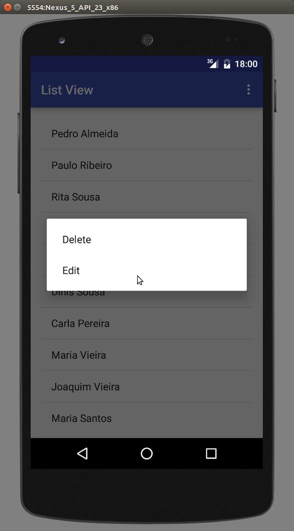 List view based app (III)