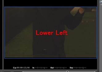 Add the Layouter preset to the QFHD clip on each