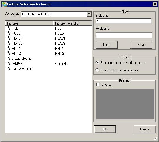 PCS 7 OS process mode - user interface 5.