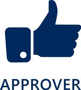 APPROVER An Approver can: Review, push back, approve or reject Requisitions routed to them through approval workflow Approve via email Assign and unassign substitute