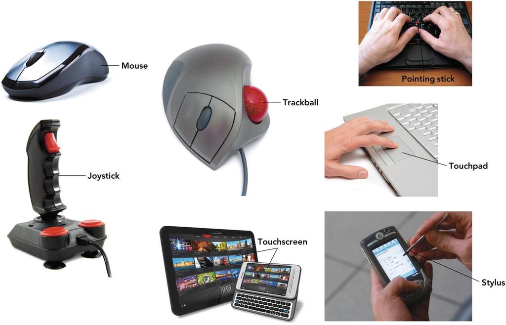 Recognize Input Devices Pointing devices 2013