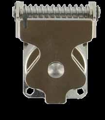 Metallic Self Closing Cap (SCC) For USBB square flange receptacles. This Self Closing cap automatically protects the USBB (2.