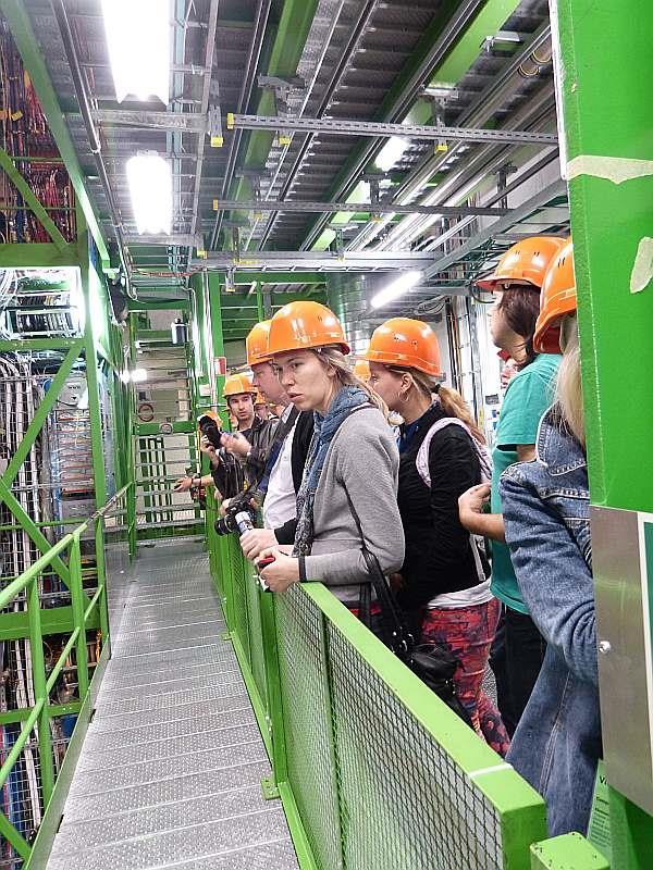 Future scientists @ CERN 2013 first Latvian PhD students visit to CERN.