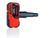 All Leica Linos have: Range of 15m, more than 30m with detector. Accuracy @ 5m - ± 1.5 mm Self levelling - 4 ± 0.5 Protection IP54, IP65 for L360. Locking switch for laser module.