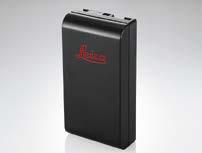 Survey Accessories Batteries The batteries available from Leica Geosystems are of the highest quality in respect of temperature tolerance, recharging