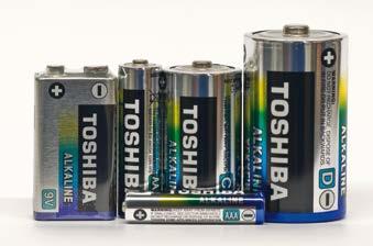 highly reliable batteries which use manganese dioxide for the