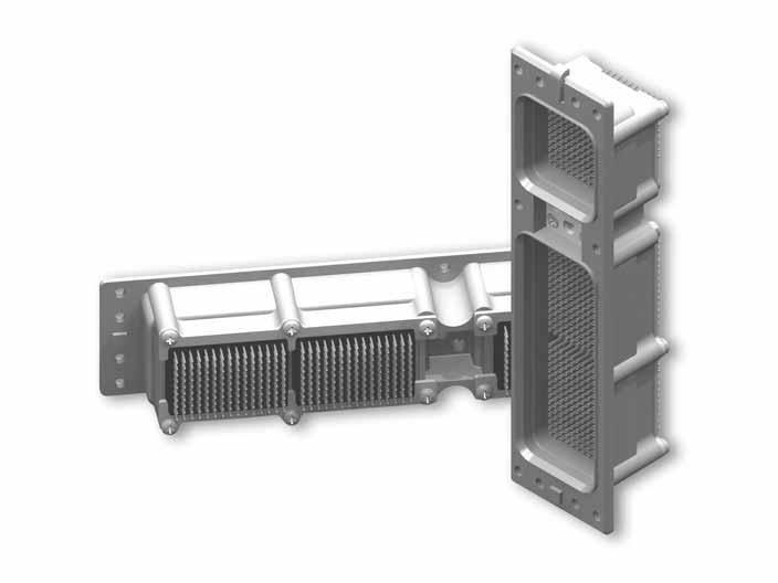 3( ARINC 600 3( SPECIFICATION PRODUCT ARINC 600, Rack & Panel Connector Series, feature low insertion force contacts.