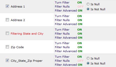 Query Wizard In ETO Results, drag and drop fields that you want to filter by into the Query Filters section. By default, filters are set as Constant.