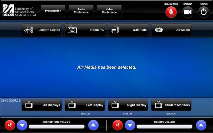Airmedia User Guide AirMedia is a source that allows you to wirelessly present from a laptop, tablet, or smartphone (Android or ios).