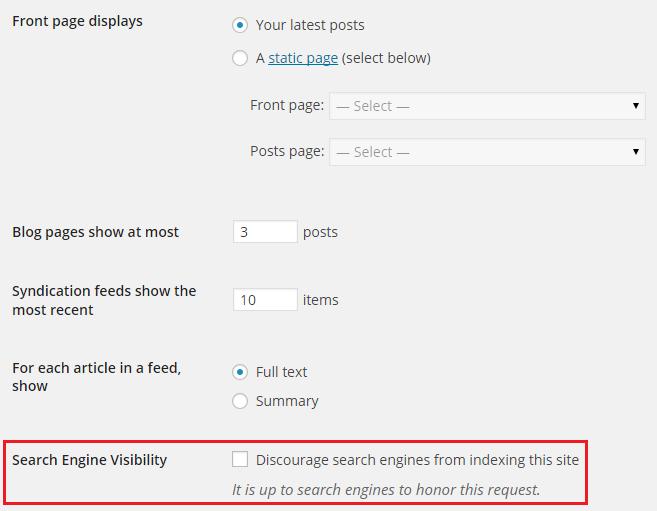 If you re not familiar with WordPress yet, the discourage search engines setting can be easy to overlook.