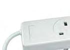 5kA Dependent on model Product Plug Socket Outlets Cable Length Switch Dims (mm) MSX-4U UK UK 4 1.5m No 327 x 62 x 35 MGX-4U UK UK 4 1.