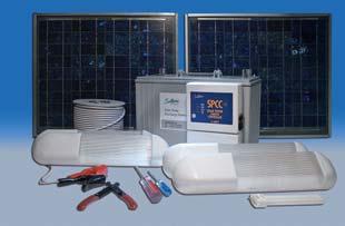 kits for indoor and street lighting as well as water pumping applications. professional applications.