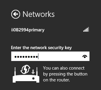 1 2 Wireless Setup for Windows 8 1. On your desktop, click the Network icon in the system tray on the bottom right-hand corner of your screen.