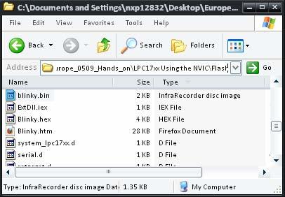 uvision s linker scatter file As the starting address for the user application was adjusted in section 6.1.