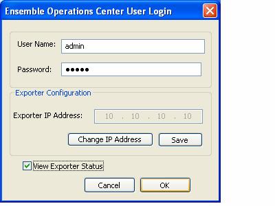 (j) Double click on the EOCResMrg icon on the Windows XP Desktop (see Figure 2) to open the EnsembleOperations Center User Login dialogue box (Figure 3).