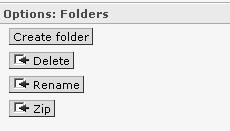 You can upload any files onto WebCT into the My-Files file or you can create a file and give it a name that will indicate to you what it contains. To create a folder: 1.
