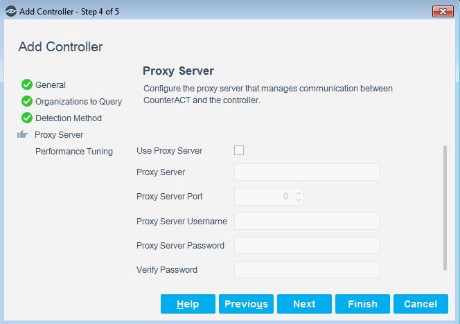 Proxy Server Define a proxy server in the Proxy Server pane (Step 4) if your organization's network security policy requires that Internet communication traffic is routed through a proxy
