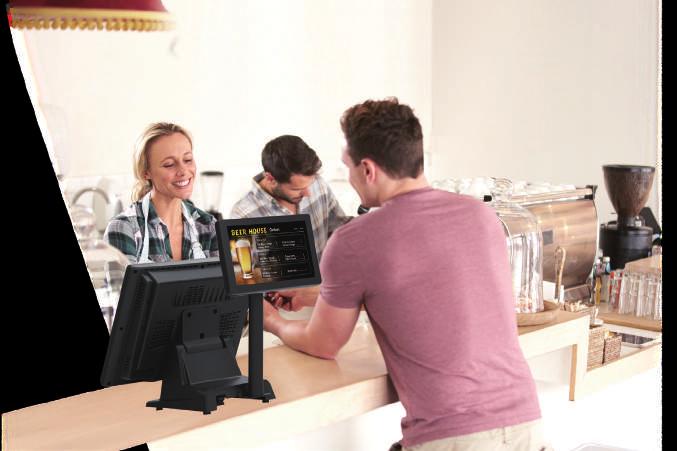 Interactive self-ordering kiosk Interactive promotion system In the hospitality industry, customer satisfaction,
