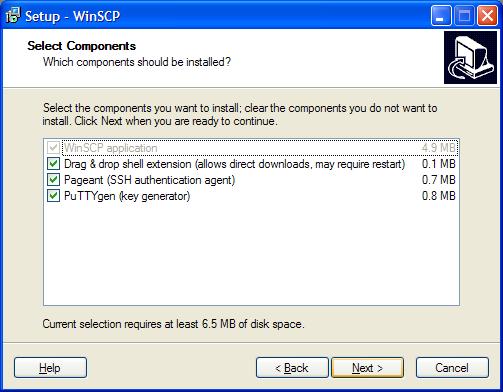 Draft 0.9 Page 3 of 6 Figure 2 winscp-6.png 7.
