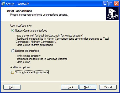 Draft 0.9 Page 5 of 6 Figure 4 winscp-9.png 10. The Ready to Install page gives the summary of all the installation settings. Review the settings and when you are satisfied click Install. 11.