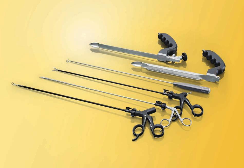 Reusable Retractors for Endoscopic Vessel Harvesting KARL STORZ offers completely reusable systems for the minimally invasive endoscopic removal of the radial artery and the great saphenous vein in