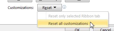 After adding your commands, click on the OK button to close the Publisher Options dialog box. You should now see your new tab displayed on the ribbon.