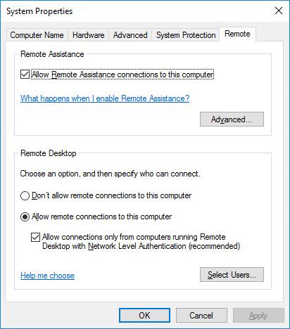 2.2.3 Allowing remote access to virtual environment To be able to access the virtual environment from your PG/PC via remote desktop, you have to allow remote access to the virtual environment.