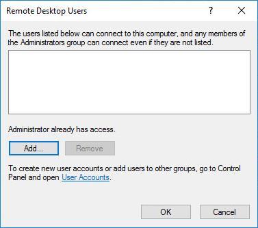 4. In the following dialog, click "Add". 5. In the "Select Users" dialog, enter the user name, e. g. "User". 6. Click "Check Names" to check the names. 7.