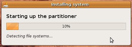 undo any changes made to the partition.