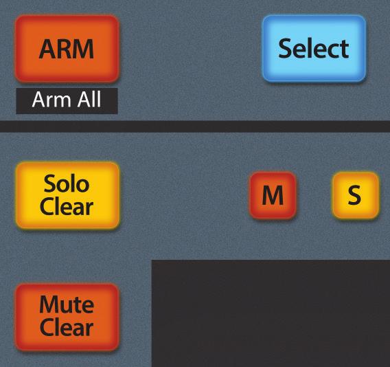 These controls are provided exclusively for Studio One use. For Mackie Control and HUI operation, these are user definable. Bypass.
