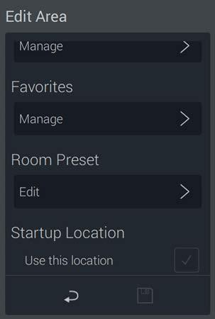 EQUINOX: CHANGING DEFAULT/ROOM BUTTON ASSIGNED LOADS AND VALUES Changing the load values for the default screen is simple and convenient