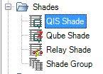If the shades are already wired together, go to Bus View and click the Add QIS Bus