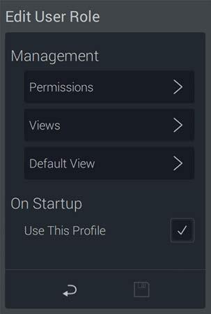 The Manager role has permission to configure devices, users, scenes, and schedules or allow for visible favorites.